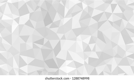White Polygonal Mosaic Background, Low Poly Style, Vector illustration, Business Design Templates