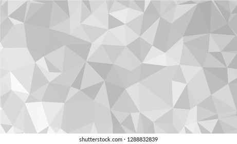 White Polygonal Mosaic Background, Low Poly Style, Vector illustration, Business Design Templates