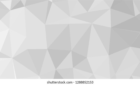White Polygonal Mosaic Background, Low Poly Style, Vector illustration, Business Design Templates
