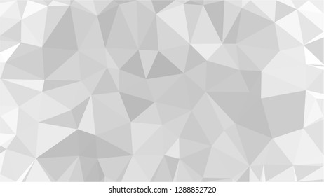White Polygonal Mosaic Background, Low Poly Style, Vector illustration, Business Design Templates