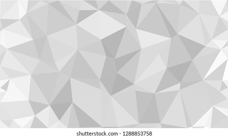 White Polygonal Mosaic Background, Low Poly Style, Vector illustration, Business Design Templates