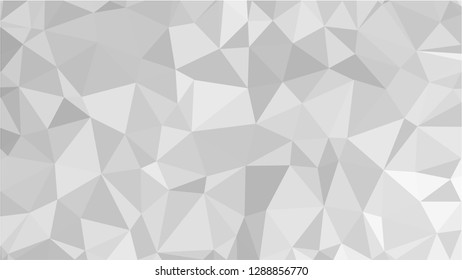 White Polygonal Mosaic Background, Low Poly Style, Vector illustration, Business Design Templates
