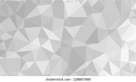 White Polygonal Mosaic Background, Low Poly Style, Vector illustration, Business Design Templates