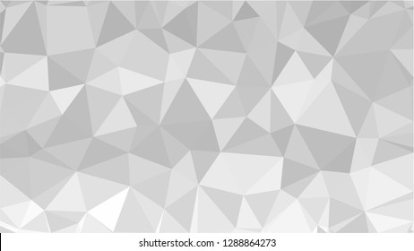 White Polygonal Mosaic Background, Low Poly Style, Vector illustration, Business Design Templates