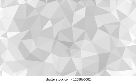 White Polygonal Mosaic Background, Low Poly Style, Vector illustration, Business Design Templates