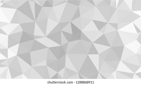 White Polygonal Mosaic Background, Low Poly Style, Vector illustration, Business Design Templates
