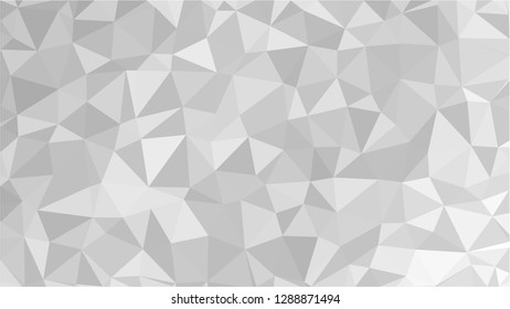 White Polygonal Mosaic Background, Low Poly Style, Vector illustration, Business Design Templates