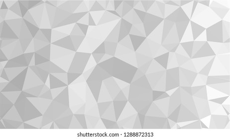 White Polygonal Mosaic Background, Low Poly Style, Vector illustration, Business Design Templates
