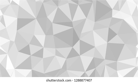White Polygonal Mosaic Background, Low Poly Style, Vector illustration, Business Design Templates