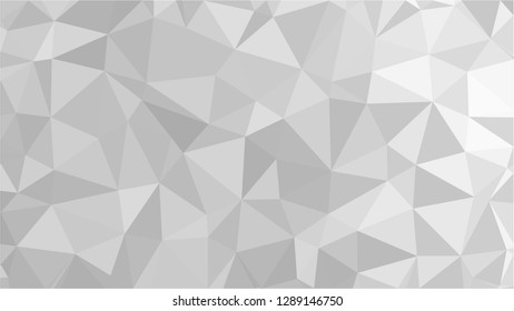 White Polygonal Mosaic Background, Low Poly Style, Vector illustration, Business Design Templates