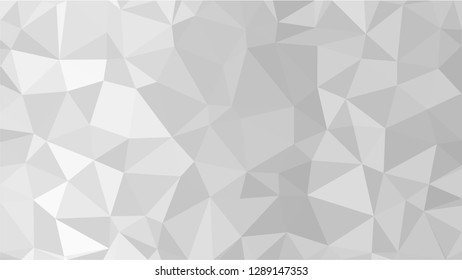 White Polygonal Mosaic Background, Low Poly Style, Vector illustration, Business Design Templates