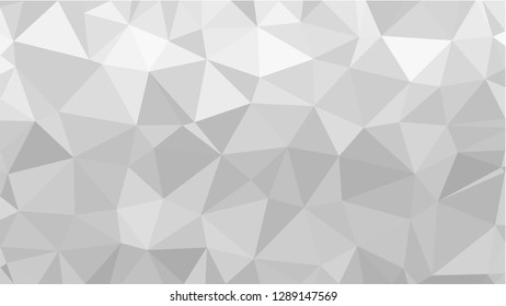 White Polygonal Mosaic Background, Low Poly Style, Vector illustration, Business Design Templates