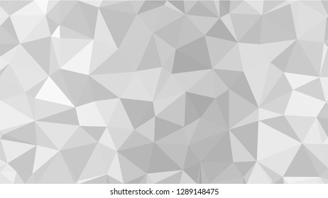 White Polygonal Mosaic Background, Low Poly Style, Vector illustration, Business Design Templates