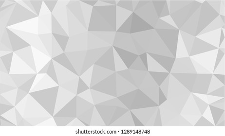 White Polygonal Mosaic Background, Low Poly Style, Vector illustration, Business Design Templates