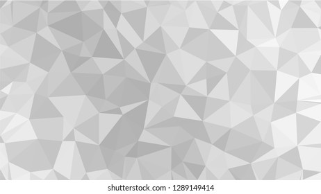 White Polygonal Mosaic Background, Low Poly Style, Vector illustration, Business Design Templates