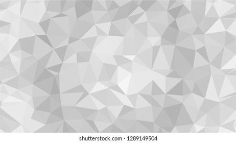 White Polygonal Mosaic Background, Low Poly Style, Vector illustration, Business Design Templates
