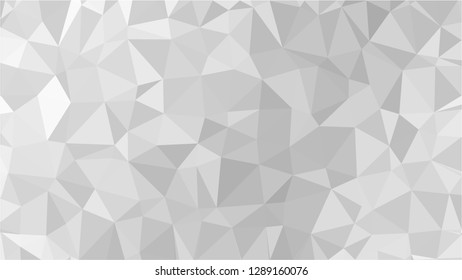 White Polygonal Mosaic Background, Low Poly Style, Vector illustration, Business Design Templates