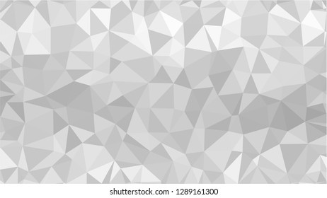 White Polygonal Mosaic Background, Low Poly Style, Vector illustration, Business Design Templates