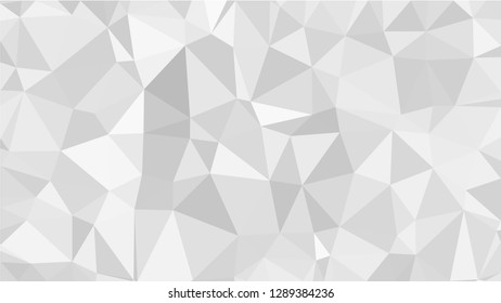 White Polygonal Mosaic Background, Low Poly Style, Vector illustration, Business Design Templates