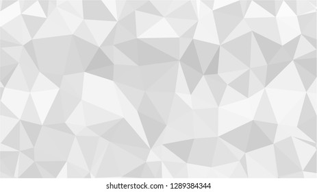 White Polygonal Mosaic Background, Low Poly Style, Vector illustration, Business Design Templates