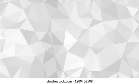 White Polygonal Mosaic Background, Low Poly Style, Vector illustration, Business Design Templates
