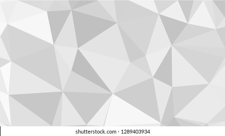 White Polygonal Mosaic Background, Low Poly Style, Vector illustration, Business Design Templates