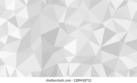 White Polygonal Mosaic Background, Low Poly Style, Vector illustration, Business Design Templates