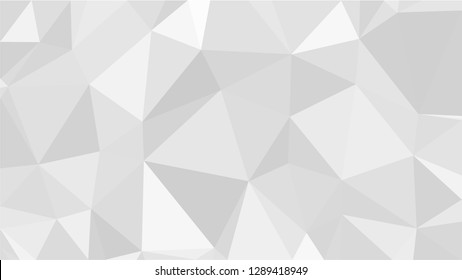 White Polygonal Mosaic Background, Low Poly Style, Vector illustration, Business Design Templates