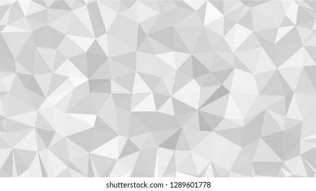 White Polygonal Mosaic Background, Low Poly Style, Vector illustration, Business Design Templates