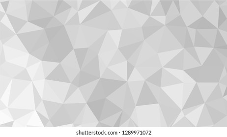 White Polygonal Mosaic Background, Low Poly Style, Vector illustration, Business Design Templates