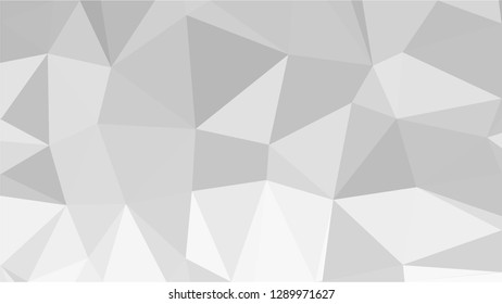 White Polygonal Mosaic Background, Low Poly Style, Vector illustration, Business Design Templates