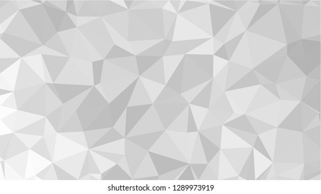 White Polygonal Mosaic Background, Low Poly Style, Vector illustration, Business Design Templates