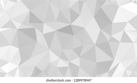 White Polygonal Mosaic Background, Low Poly Style, Vector illustration, Business Design Templates
