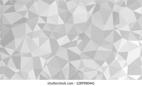 White Polygonal Mosaic Background, Low Poly Style, Vector illustration, Business Design Templates