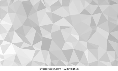 White Polygonal Mosaic Background, Low Poly Style, Vector illustration, Business Design Templates