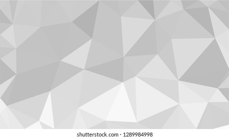 White Polygonal Mosaic Background, Low Poly Style, Vector illustration, Business Design Templates
