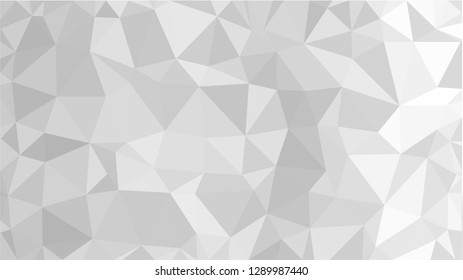 White Polygonal Mosaic Background, Low Poly Style, Vector illustration, Business Design Templates