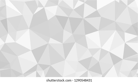 White Polygonal Mosaic Background, Low Poly Style, Vector illustration, Business Design Templates