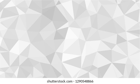 White Polygonal Mosaic Background, Low Poly Style, Vector illustration, Business Design Templates