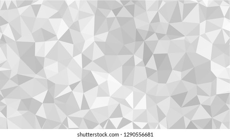 White Polygonal Mosaic Background, Low Poly Style, Vector illustration, Business Design Templates