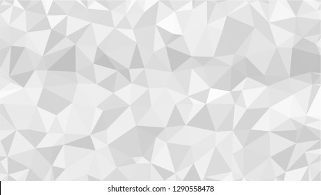 White Polygonal Mosaic Background, Low Poly Style, Vector illustration, Business Design Templates