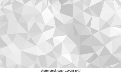 White Polygonal Mosaic Background, Low Poly Style, Vector illustration, Business Design Templates