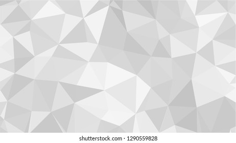 White Polygonal Mosaic Background, Low Poly Style, Vector illustration, Business Design Templates