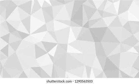 White Polygonal Mosaic Background, Low Poly Style, Vector illustration, Business Design Templates