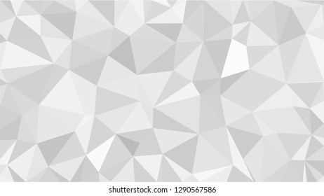 White Polygonal Mosaic Background, Low Poly Style, Vector illustration, Business Design Templates