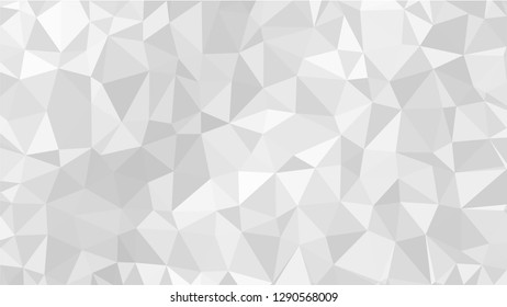 White Polygonal Mosaic Background, Low Poly Style, Vector illustration, Business Design Templates