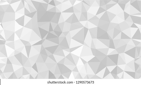 White Polygonal Mosaic Background, Low Poly Style, Vector illustration, Business Design Templates