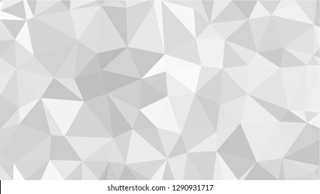 White Polygonal Mosaic Background, Low Poly Style, Vector illustration, Business Design Templates