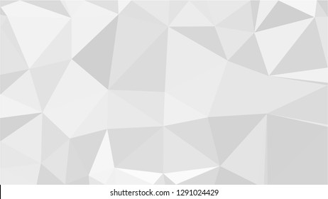 White Polygonal Mosaic Background, Low Poly Style, Vector illustration, Business Design Templates