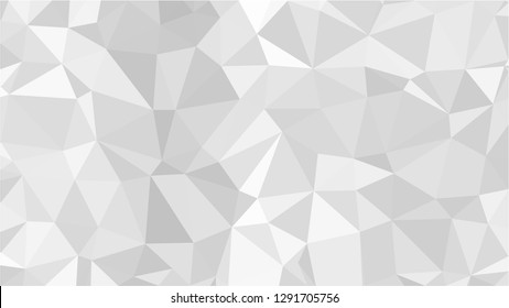 White Polygonal Mosaic Background, Low Poly Style, Vector illustration, Business Design Templates